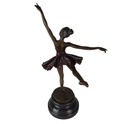 [LA-49794] Bronzeskulptur Bronzefigur Ballerina Balletttänzerin #49794 Bild 3