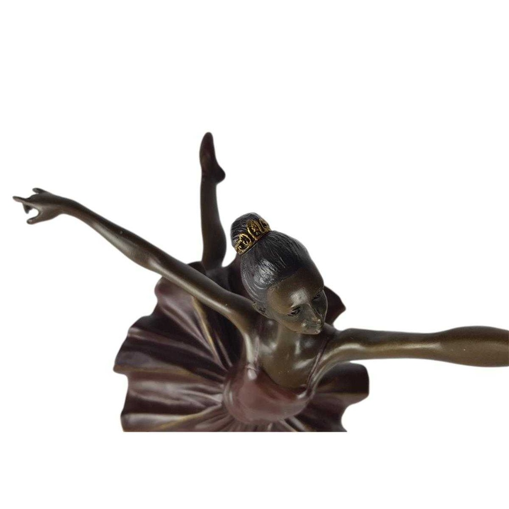 [LA-49794] Bronzeskulptur Bronzefigur Ballerina Balletttänzerin #49794 Bild 7