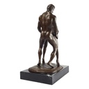 [LA-49837] Bronzeskulptur Bronzefigur Erotik Akt verliebtes Paar Mann Frau Bild 5