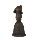 [LA-49859] Tischglocke Bronzeskulptur Bronzefigur Hundekopf Griff Bild 13
