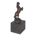[LA-49920] Bronzeskulptur Bronzefigur Aufzuchthengst Bild 3