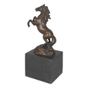 [LA-49920] Bronzeskulptur Bronzefigur Aufzuchthengst Bild 4