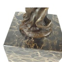[LA-49923] Bronzeskulptur Bronzefigur Tanzender Akt Bild 5