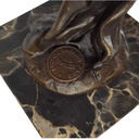 [LA-49923] Bronzeskulptur Bronzefigur Tanzender Akt Bild 6