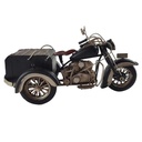 [LA-50141] Blechmodell Blechmotorrad Modellmotorrad Motorrad mit Beiwagen #50141 Bild 3