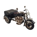 [LA-50141] Blechmodell Blechmotorrad Modellmotorrad Motorrad mit Beiwagen #50141 Bild 4
