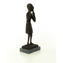 [LA-50195] Bronzeskulptur Bronzefigur Der Schrei Bild 14