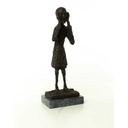 [LA-50195] Bronzeskulptur Bronzefigur Der Schrei Bild 15