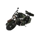 [LA-50208] Blechmodell Blechmotorrad Modellmotorral Militärmotorrad H 21,5 B 14 L 35,5 cm Bild 6