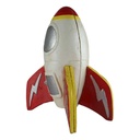 [LA-50323] Spardose Geldbank Skulptur Gusseisen Rakete Bild 2