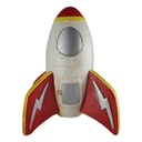 [LA-50323] Spardose Geldbank Skulptur Gusseisen Rakete Bild 3
