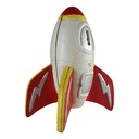 [LA-50323] Spardose Geldbank Skulptur Gusseisen Rakete Bild 4