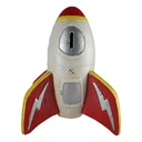 [LA-50323] Spardose Geldbank Skulptur Gusseisen Rakete Bild 5