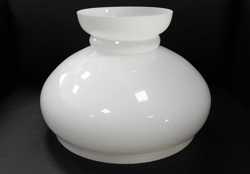 [LA-50356] Lampenschirm Ersatzglas Ersatzschirm Glasschirm Petroleum Vesta weiß #50356 Bild 2