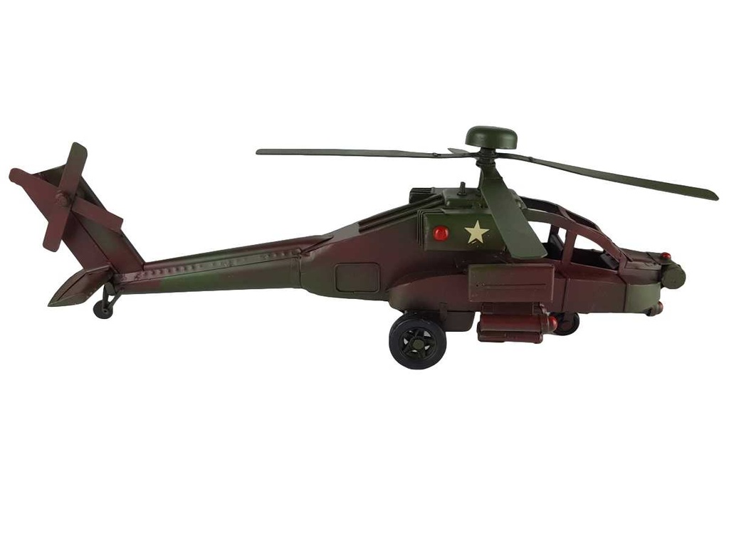 [LA-58505] Blechmodell Blechhubschrauber Militärhubschrauber L 40,5 cm Bild 5
