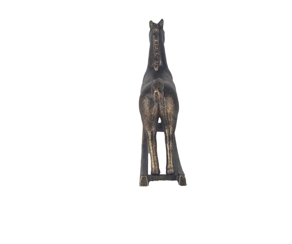 [LA-58524] Figur Skulptur Gusseisen Schaukelpferd Bild 4