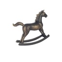 [LA-58524] Figur Skulptur Gusseisen Schaukelpferd Bild 5
