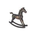 [LA-58524] Figur Skulptur Gusseisen Schaukelpferd Bild 6