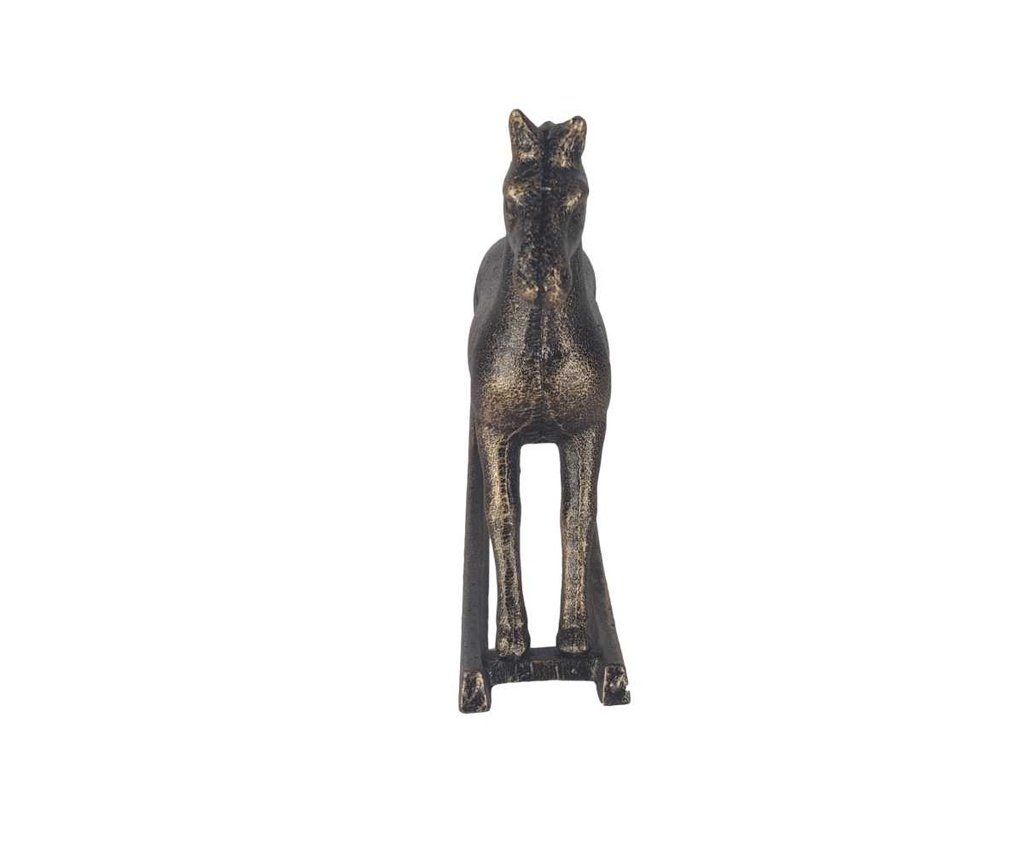 [LA-58524] Figur Skulptur Gusseisen Schaukelpferd Bild 7