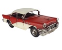 [LA-59387] Blechmodell Blechauto Modellauto Oldtimer PKW Rot Beige Bild 4
