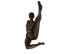 [LA-59517] Bronzeskulptur Bronzefigur Erotik Nackten Frau mit Hochgezogenem Bein Bild 2
