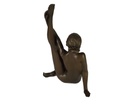 [LA-59517] Bronzeskulptur Bronzefigur Erotik Nackten Frau mit Hochgezogenem Bein Bild 5