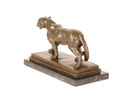 [LA-59717] Bronzeskulptur Bronzefigur Löwin Bild 3