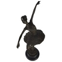[LA-59719] Bronzeskulptur Bronzefigur Ballerina Balletttänzerin #59719 Bild 5