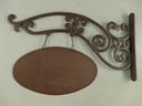 [LA-59944] Ladenschild Aushängeschild Werbeschild Außenreklame Gusseisen Rustikal Bild 3