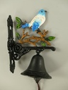 [LA-59951] Gusseisen Wandglocke klein Vogel H 22x15cm Bild 4