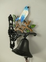 [LA-59951] Gusseisen Wandglocke klein Vogel H 22x15cm Bild 5
