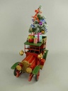 [LA-60041] Blechmodell Blechauto Modellauto Oldtimer mit Weihnachtsbaum Weihnachtsdeko Weihnachten Bild 4