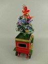 [LA-60041] Blechmodell Blechauto Modellauto Oldtimer mit Weihnachtsbaum Weihnachtsdeko Weihnachten Bild 6