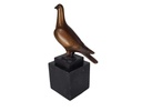 [LA-60117] Bronzeskulptur Bronzefigur Vogel Taube Bild 2