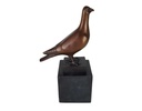 [LA-60117] Bronzeskulptur Bronzefigur Vogel Taube Bild 4