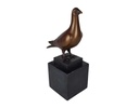 [LA-60117] Bronzeskulptur Bronzefigur Vogel Taube Bild 5
