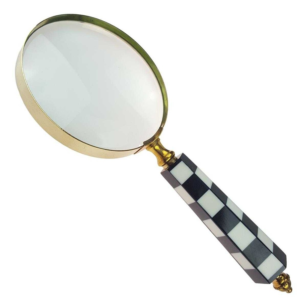 [LA-62436] Leselupe Handlupe Vergrößerungsglas Glas #62436 Bild 2