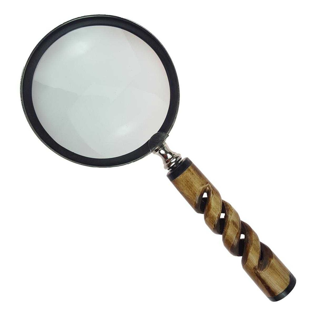 [LA-62439] Leselupe Handlupe Vergrößerungsglas Glas #62439 Bild 2