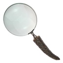 [LA-62452] Leselupe Handlupe Vergrößerungsglas Glas #62452 Bild 2