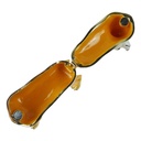 [LA-62525] Pillendose Pillendöschen Dose Döschen Schatulle Hartzinn Zinn emailliert Hund Bild 5