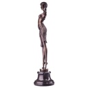 [LA-62545] Bronzeskulptur Bronzefigur Tänzerin nach D.H.Chiparus Art-Deco-Stil #62545 Bild 2