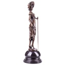 [LA-62550] Bronze Skulptur Figur Bronzeskulptur Bronzefigur Frau mit Spazierstock Bild 2