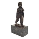 [LA-62553] Bronzeskulptur Bronzefigur Orientalischer Diener Oriental Waiter Art-Deco-Stil Bild 2