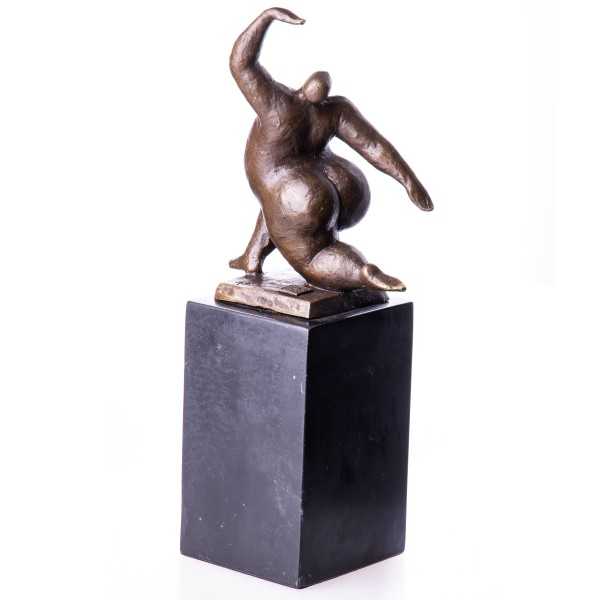 [LA-62557] Bronze Skulptur Figur Bronzeskulptur Bronzefigur Weiblicher Akt Modern Abstrakt-Stil Bild 3