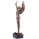 [LA-62572] Bronze Skulptur Figur Bronzeskulptur Bronzefigur Ikarus Bild 3