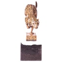 [LA-62573] Bronze Skulptur Figur Bronzeskulptur Bronzefigur Panther Modern Abstrakt-Stil #62573 Bild 2