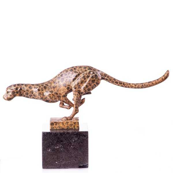 [LA-62573] Bronze Skulptur Figur Bronzeskulptur Bronzefigur Panther Modern Abstrakt-Stil #62573 Bild 3