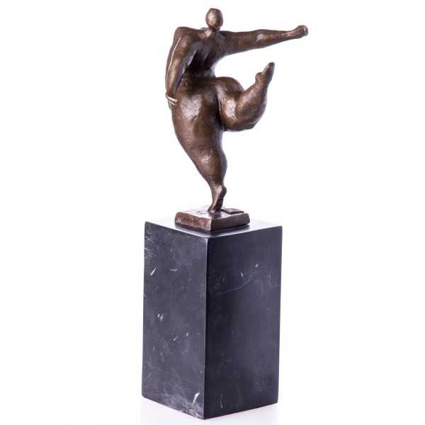 [LA-62575] Bronze Skulptur Figur Bronzeskulptur Bronzefigur Weiblicher Akt Modern Abstrakt-Stil #62575 Bild 3