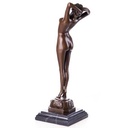 [LA-62576] Bronzeskulptur Bronzefigur Weiblicher Akt Reveil nach Philips Bild 3
