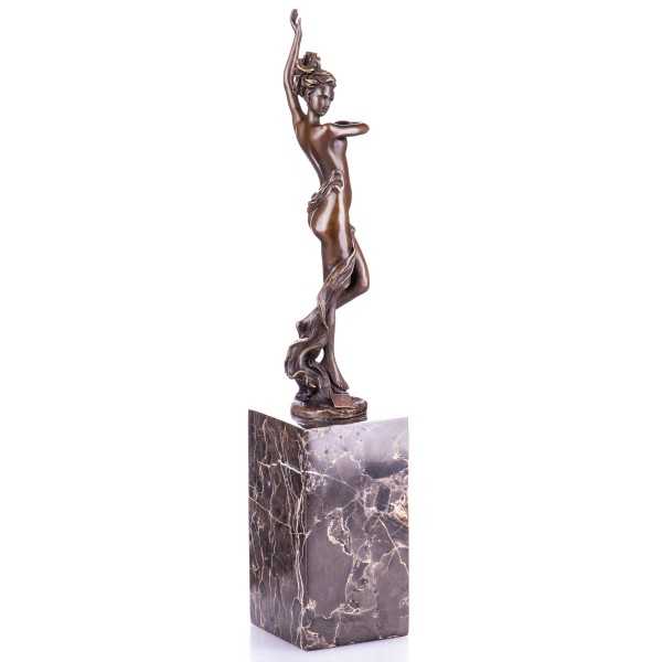 [LA-62579] Bronze Skulptur Figur Bronzeskulptur Bronzefigur Weiblicher Akt #62579 Bild 3